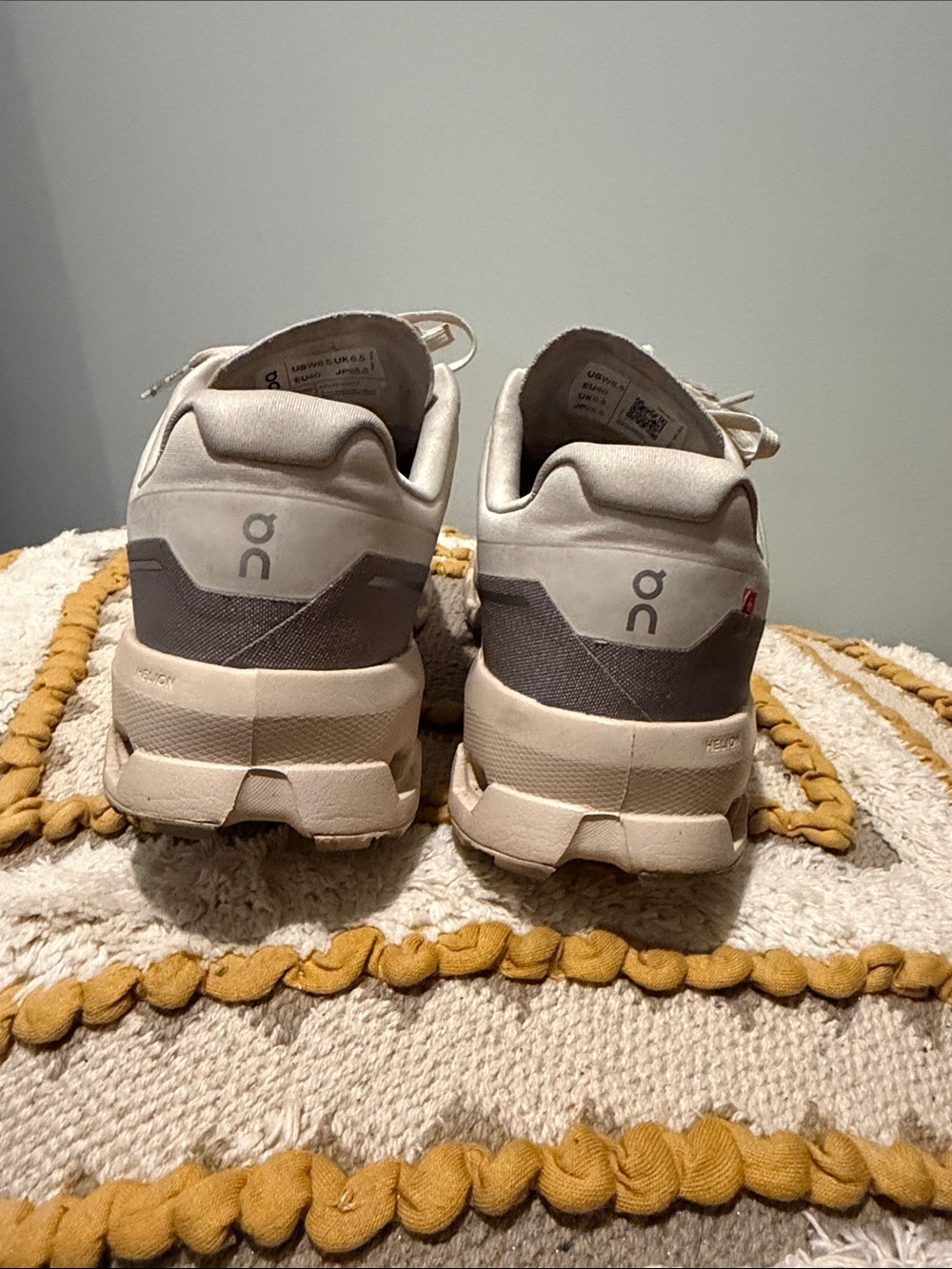 On Running Women's Cloud Stratus Sneakers in Light Gray - Picture 4 of 4